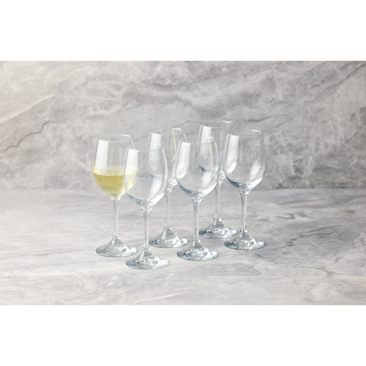 Stevens White Wine Glasses, Set of 6, 350ml
